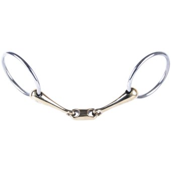 Waterterns Dubbelgebroken Gold Brass 0-link 20mm