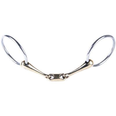 Waterterns Dubbelgebroken Gold Brass 0-link 20mm