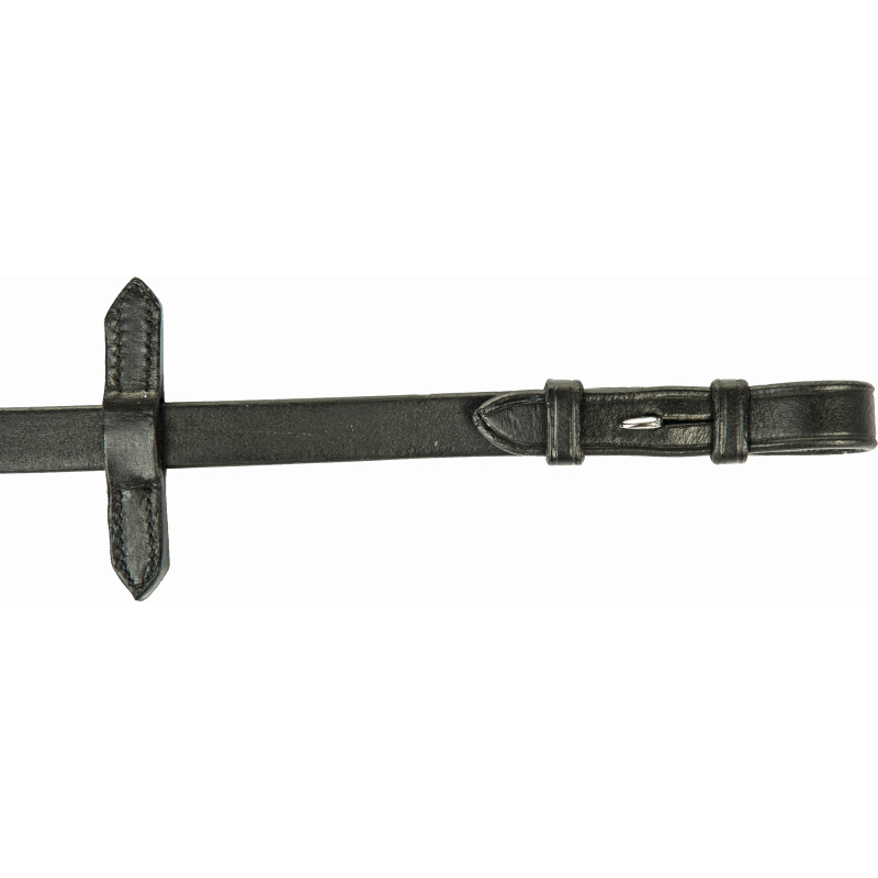 Teugels doorweven met rubber