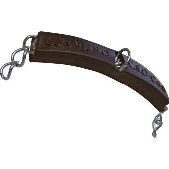 C.S.O. Gel kinketting beschermer Bruin