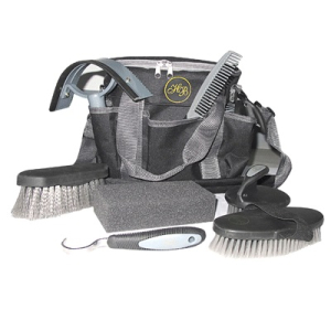 `Gevulde poetstas Zwart