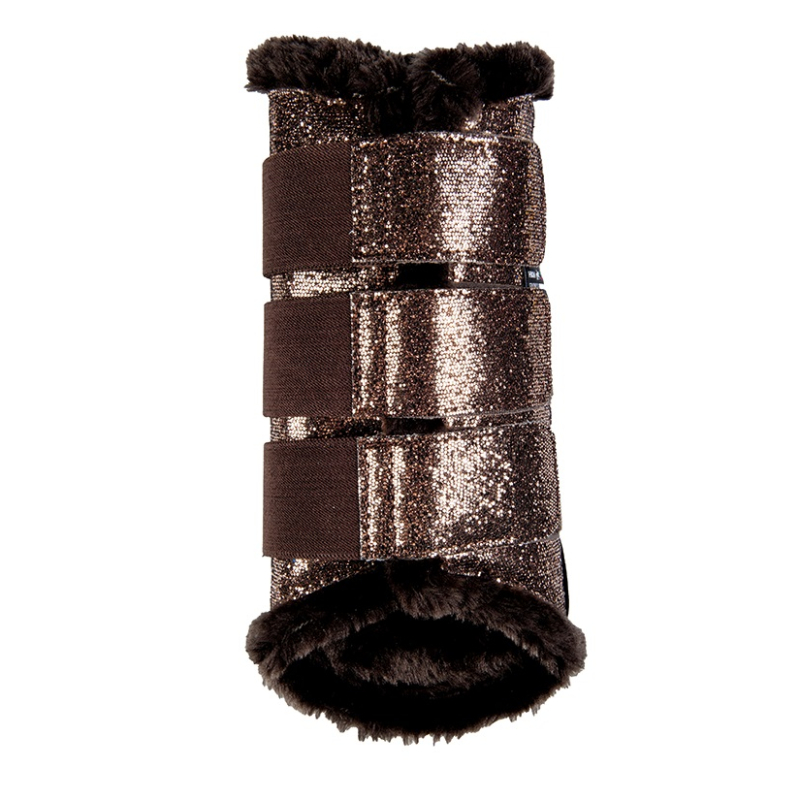 Beenbeschermers Comfort Glitter Brons