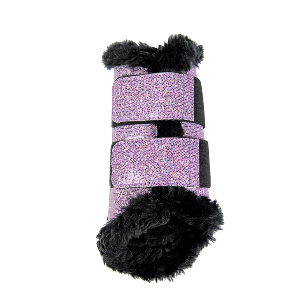 Beenbeschermers Comfort Glitter Roze