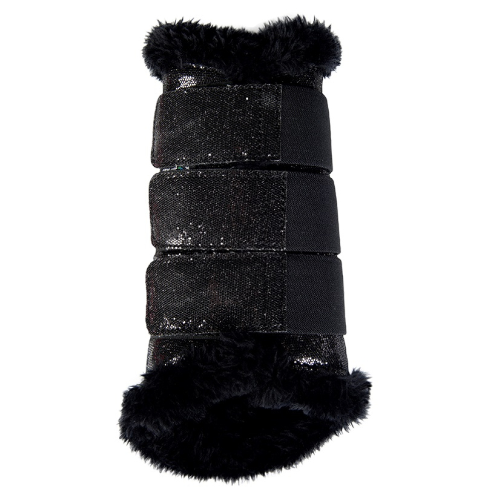 Beenbeschermers Comfort Glitter Zwart
