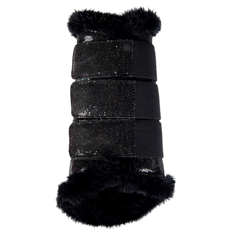 Beenbeschermers Comfort Glitter Zwart