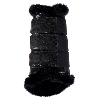 Beenbeschermers Comfort Glitter Zwart