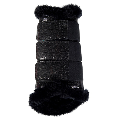 Beenbeschermers Comfort Glitter Zwart