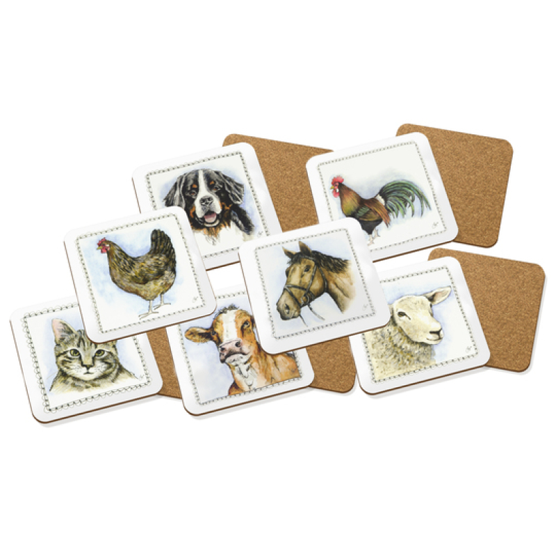 Boerenwinkel Onderzetters 7st