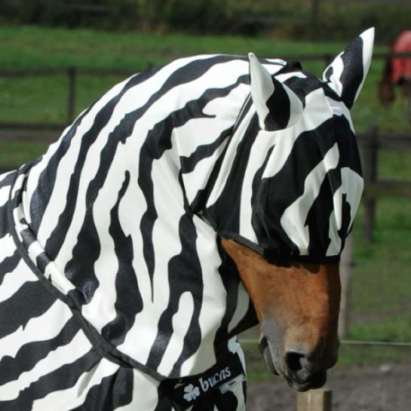 Bucas Buzz-Off Zebra Masker