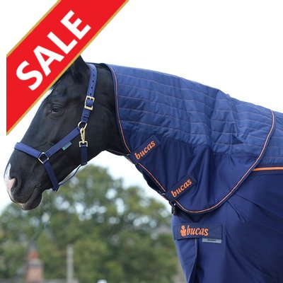 Bucas Recuptex neck Navy/Silver mt L