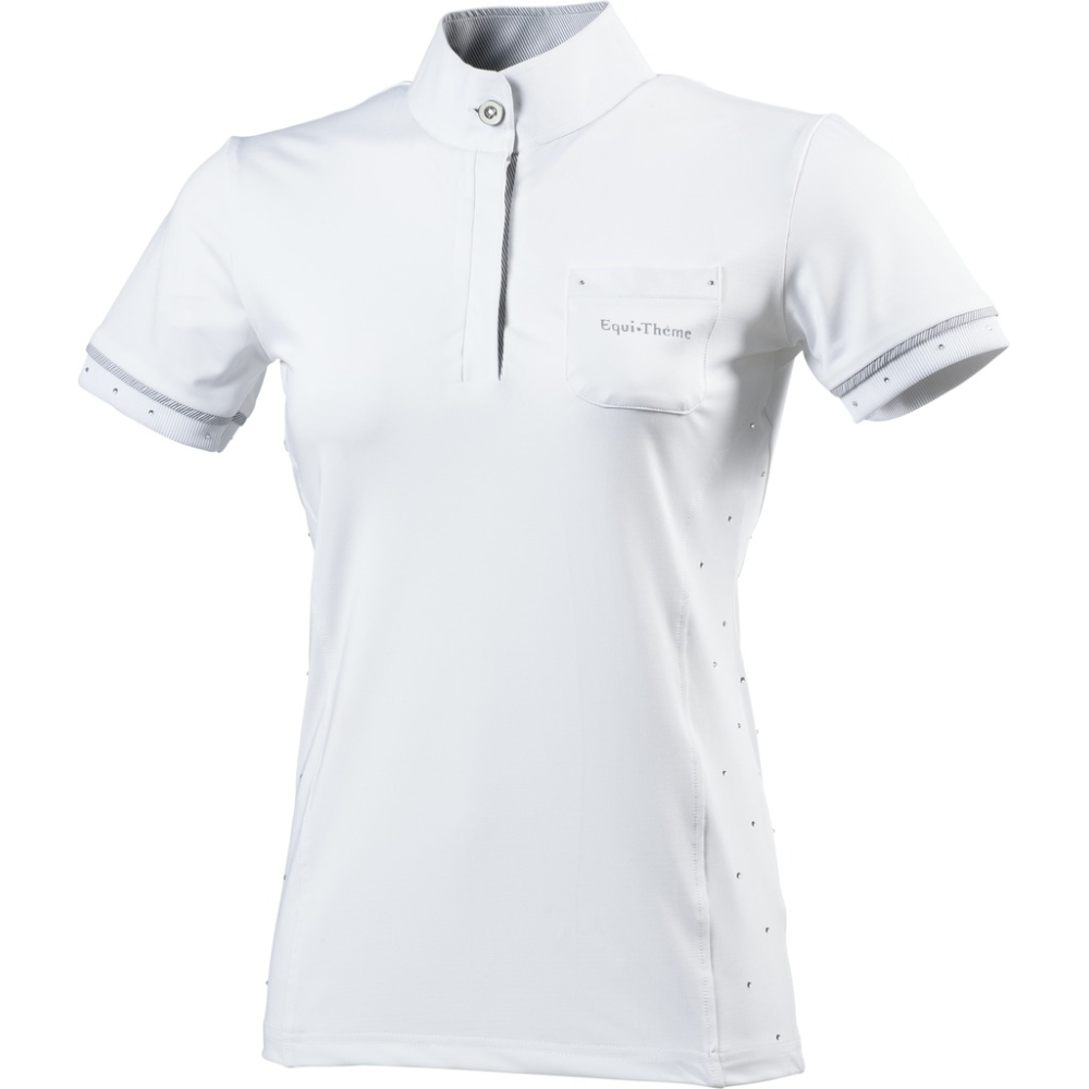 EQUITHEME Mesh polo shirt, korte mouwen