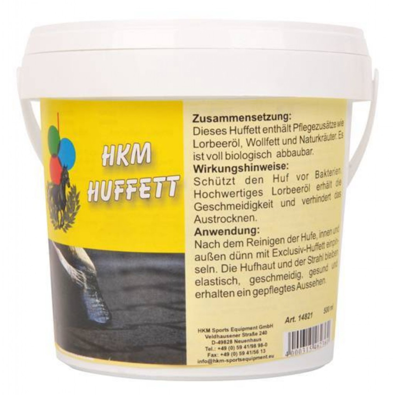 Exclusief hoefvet met laurierolie, groen, 500 ml