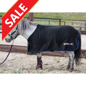 Fleecedeken STOUT Zwart