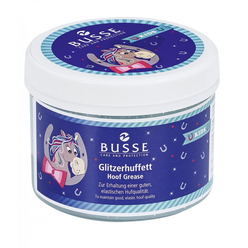 Glitterhoefvet KIDS Turquoise 500ml