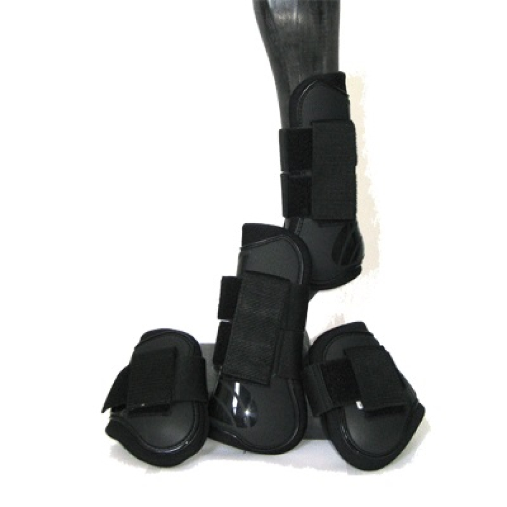 HB Beenbeschermingset Shine Zwart