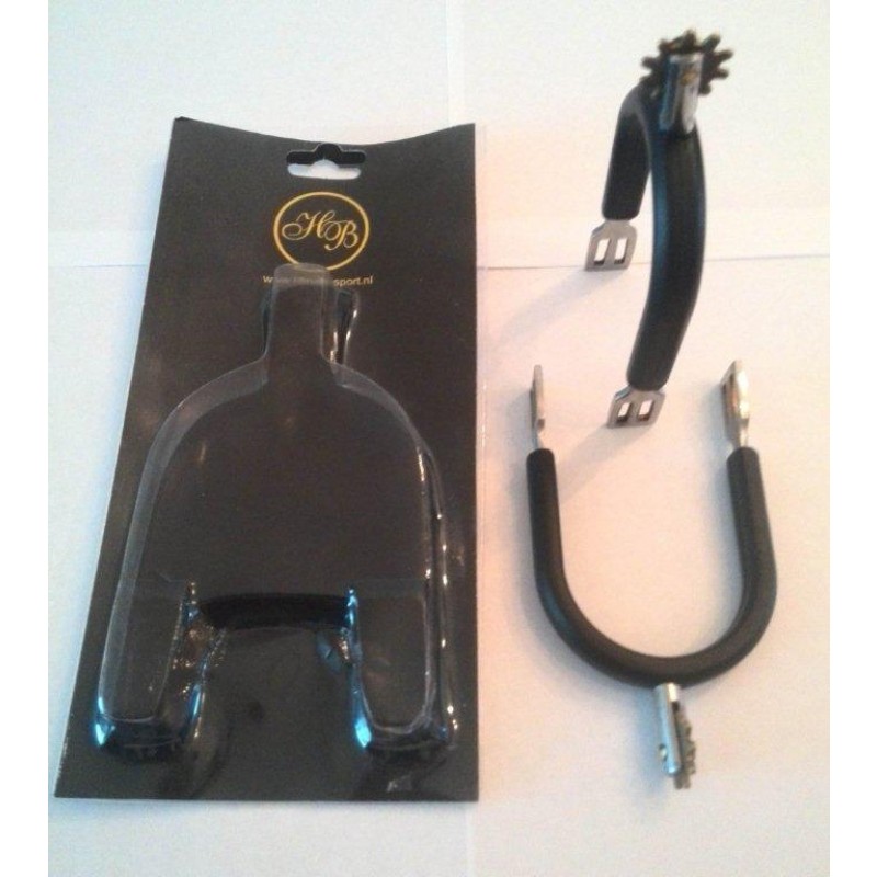 HB sporen met groot koper kleurig wiel