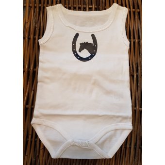 Rompertje Hoefijzer Paard Marine Blauw