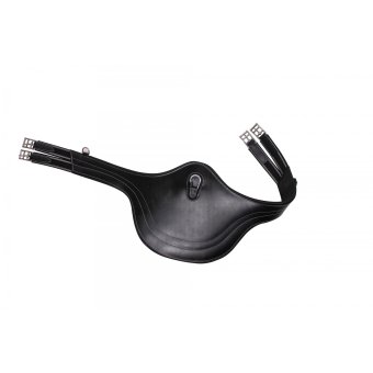 Luxe Singel buikflap Zwart 105cm