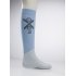 Oxer Horseriding Socks Lichtblauw