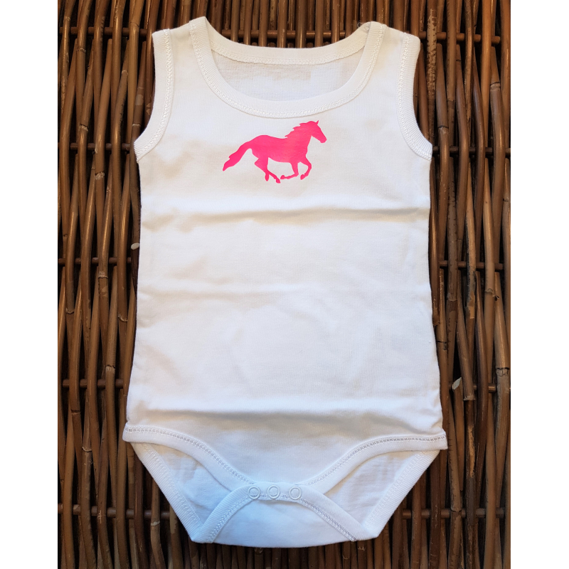 Rompertje Paard Galop Neon Roze