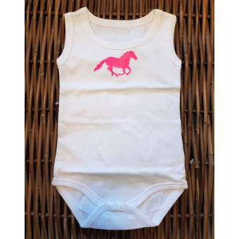 Rompertje Paard Galop Neon Roze