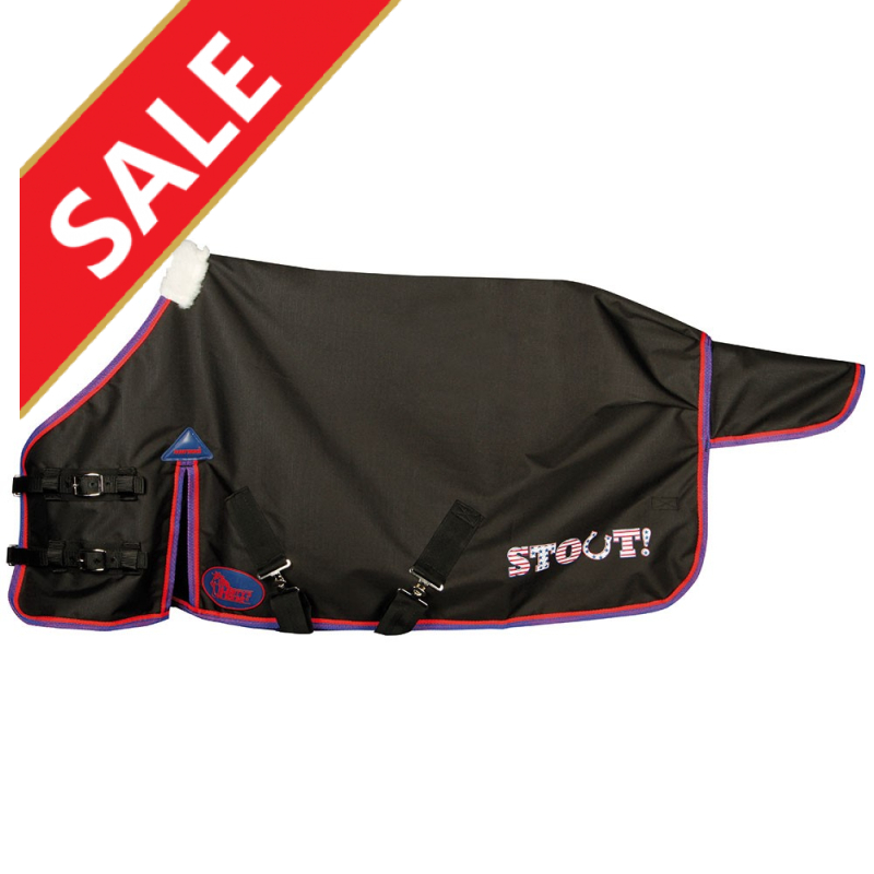 Regendeken STOUT! Black mt 105