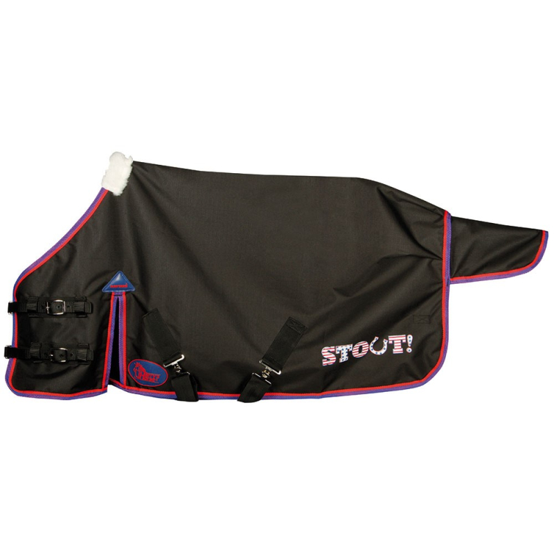 Regendeken STOUT! Black mt 105