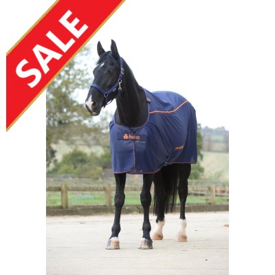 Recuptex deken Light Navy/Orange